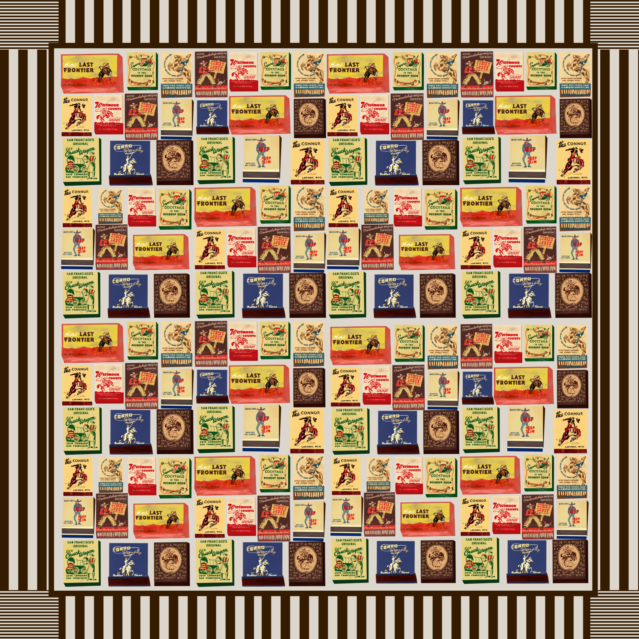 The Western Matchbook