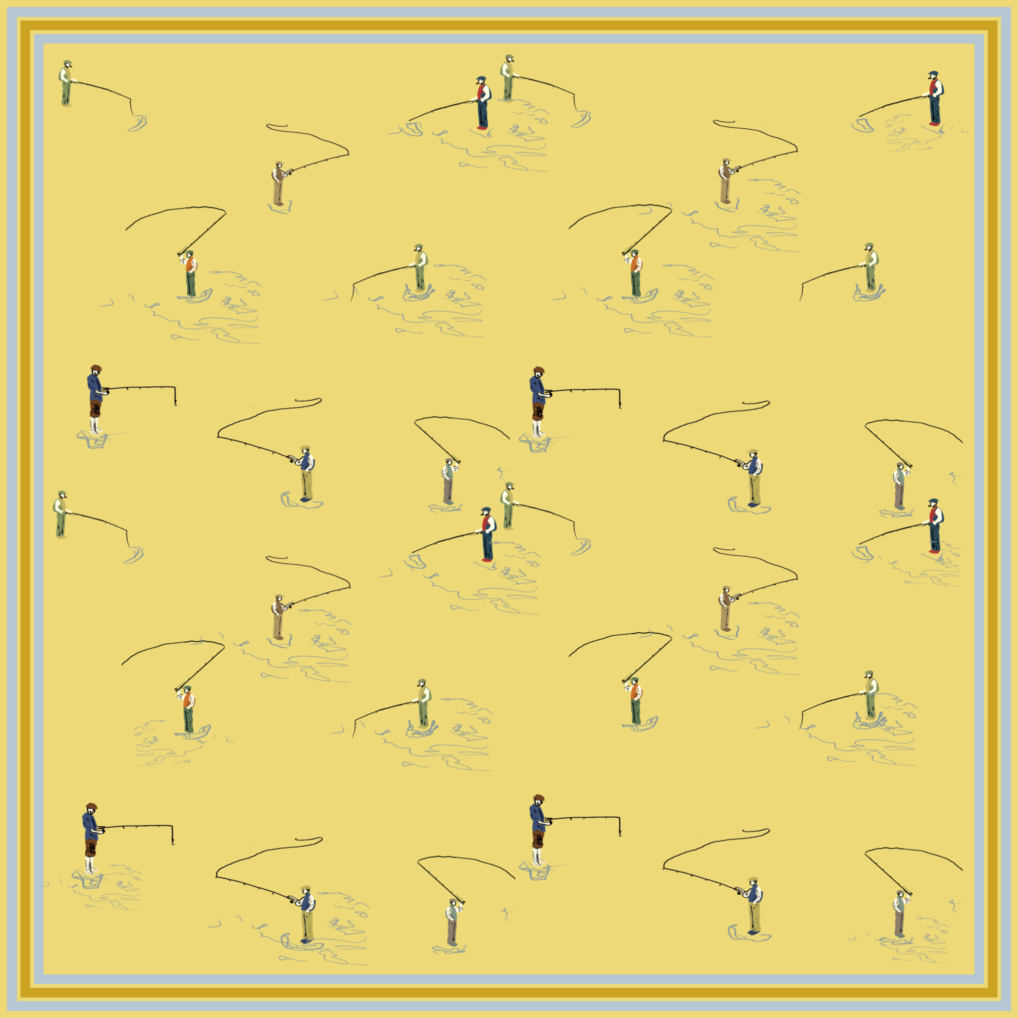 The Fly Fishermen Men’s Tie