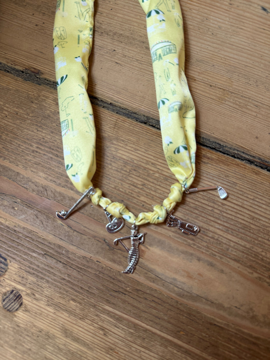Golf Charm Necklace