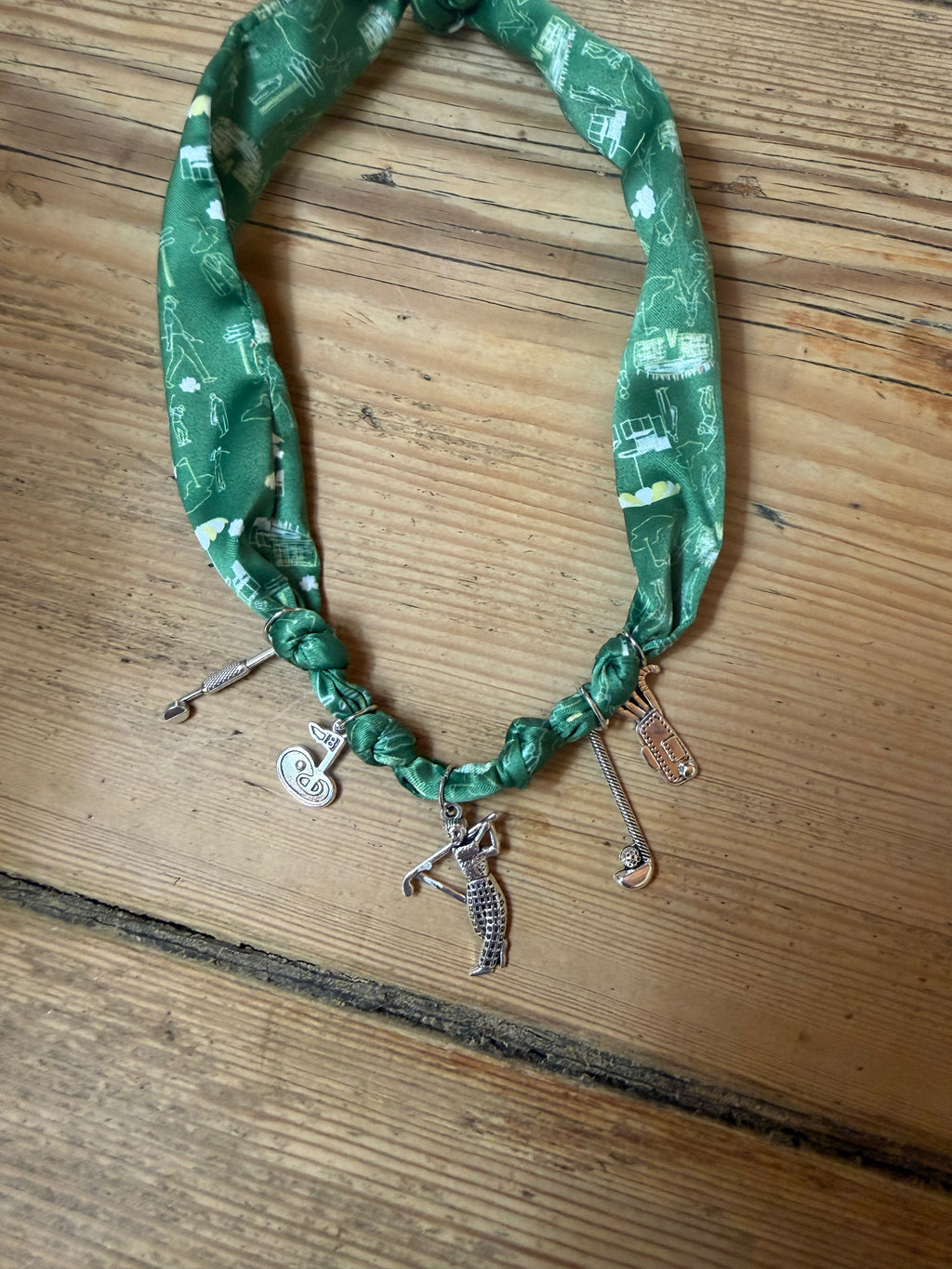 Golf Charm Necklace