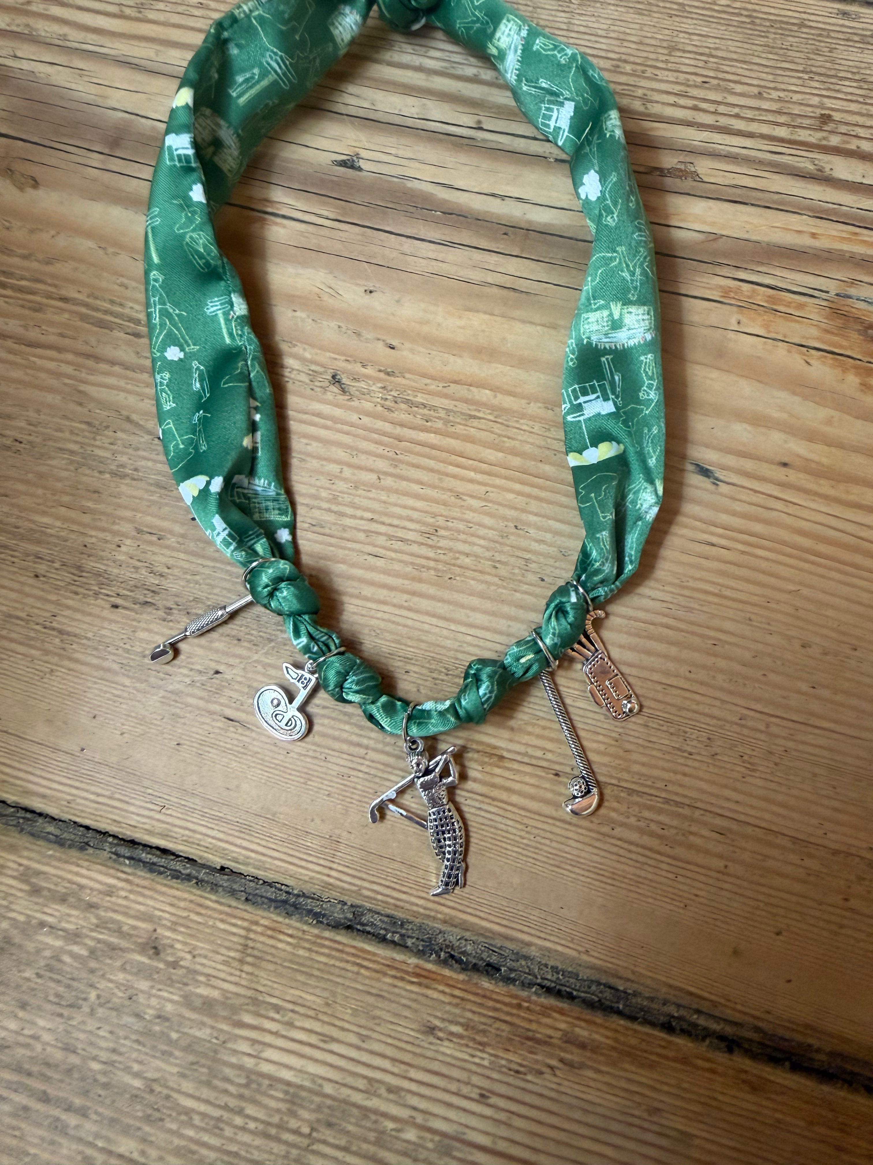 Golf Charm Necklace