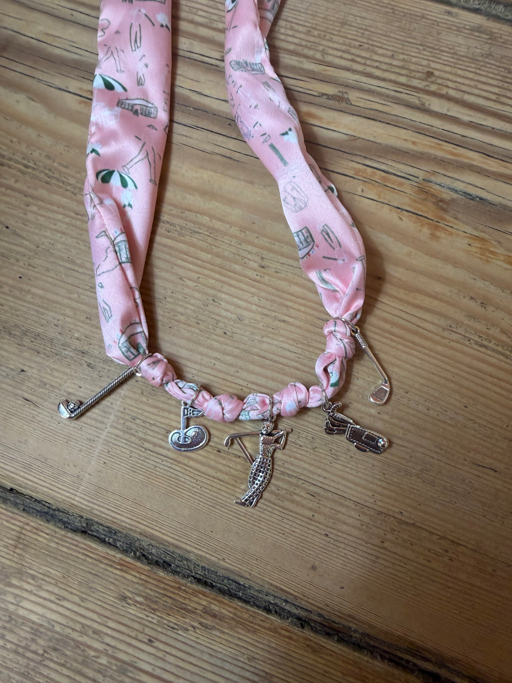 Golf Charm Necklace