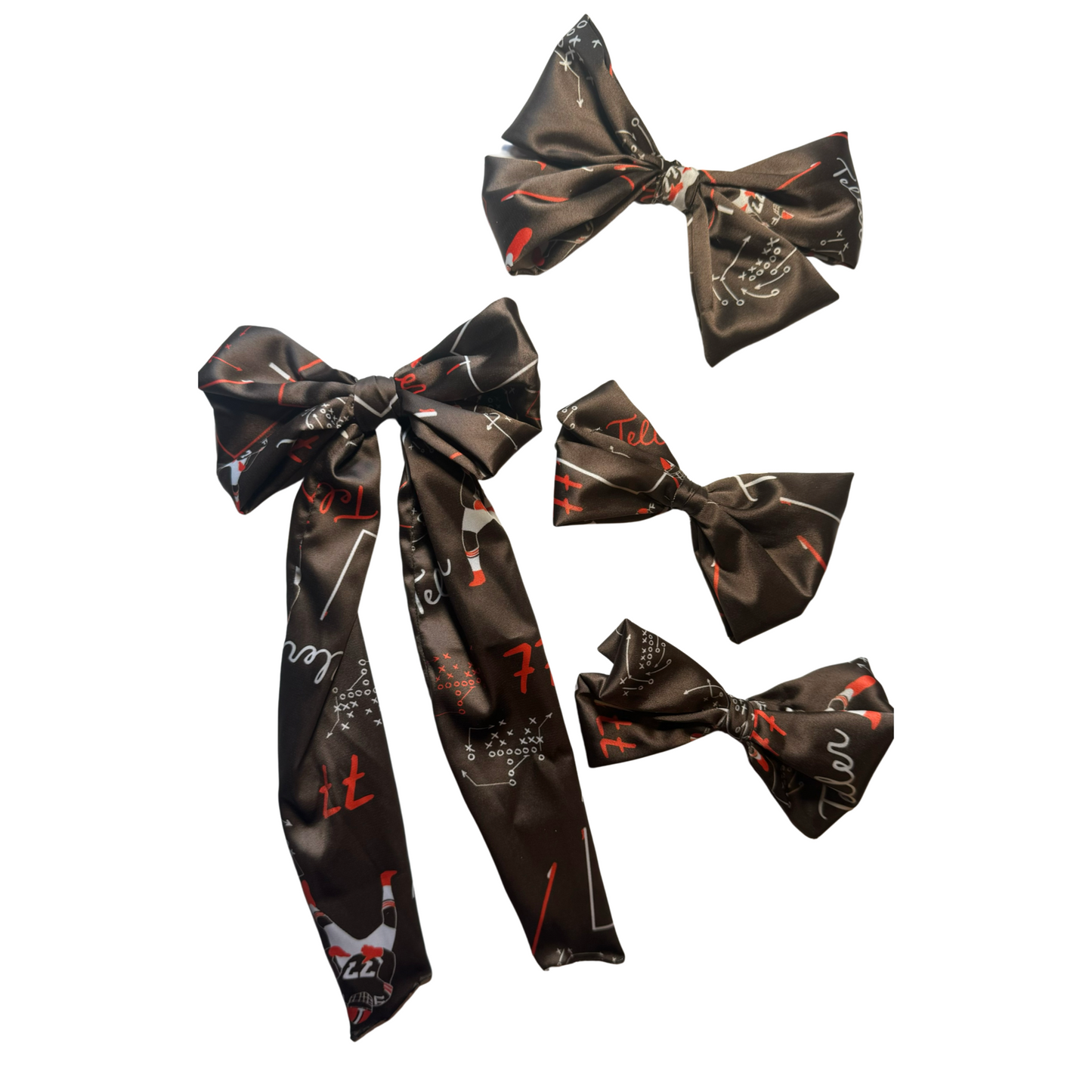 Custom Game Day Bows