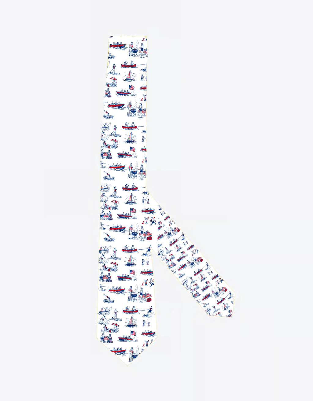 The Lake & Liberty Men’s Tie