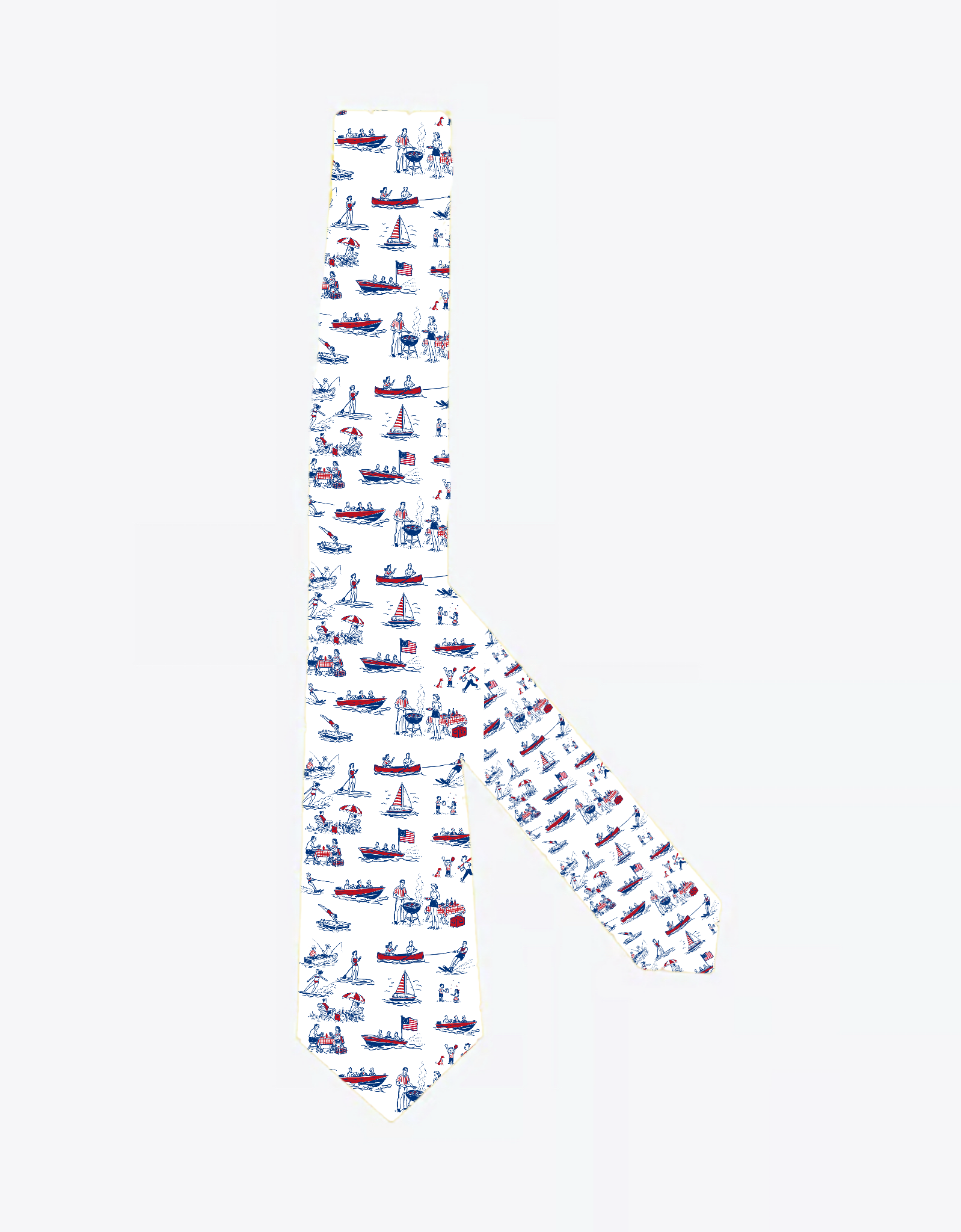 The Lake & Liberty Men’s Tie