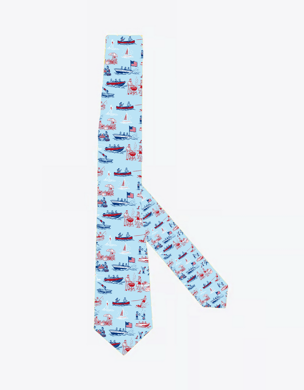 The Lake & Liberty Men’s Tie